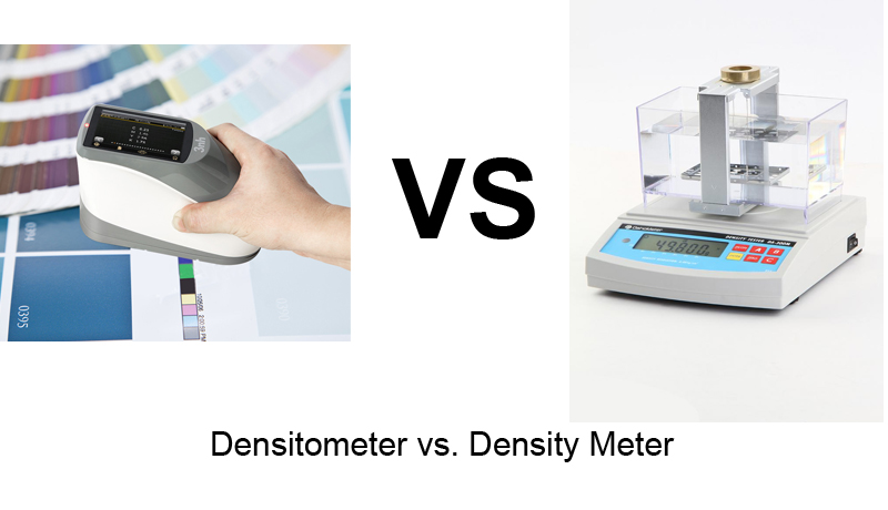 Densitometer vs. industrial Density Meter