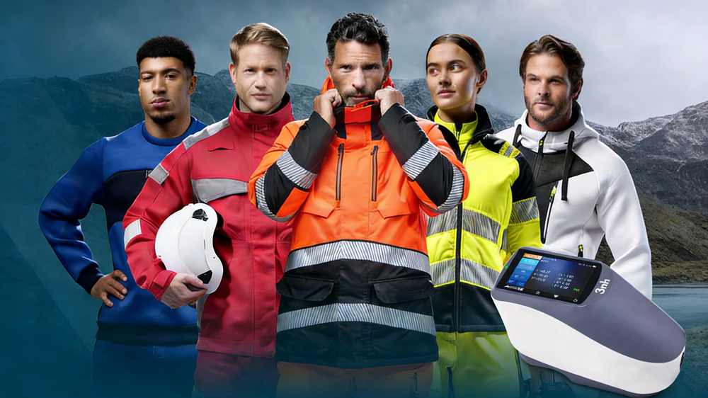 workwear color measurement and management