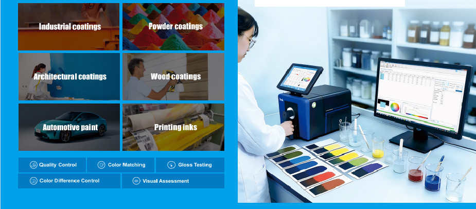 3nh color measurement color matching coating industry