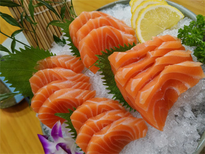 frensh Salmon meat color