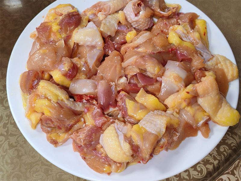 fresh chicken meat