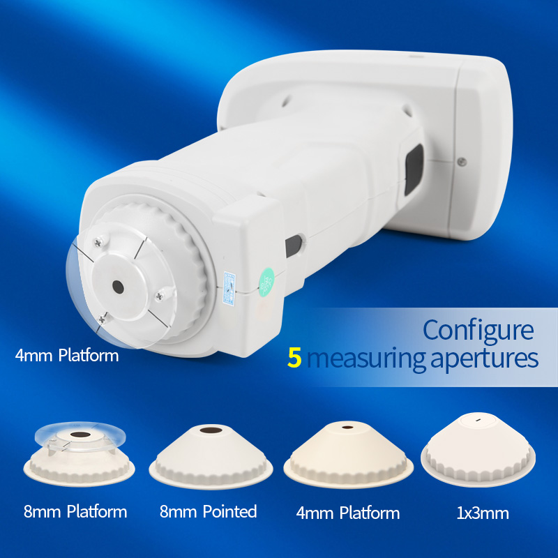 TS7708 configure 5 measuring apertures