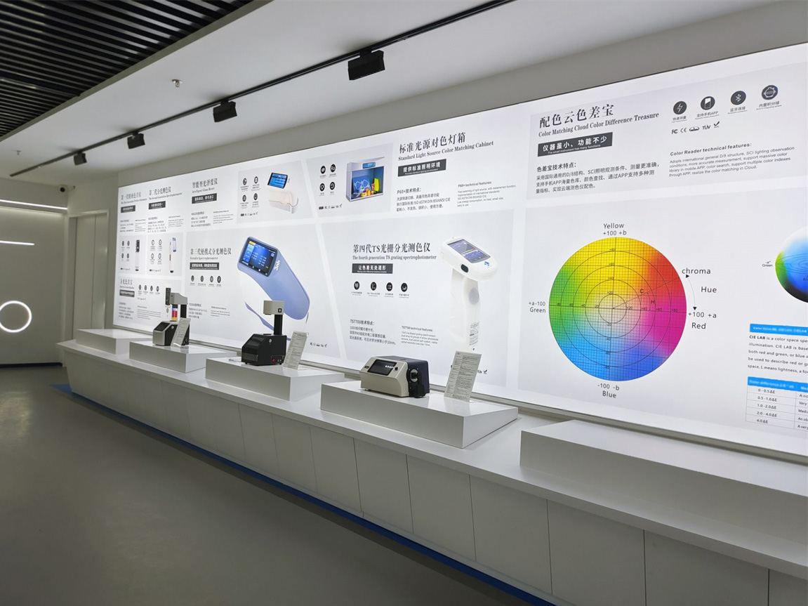 3nh instruments Product Promotion Wall