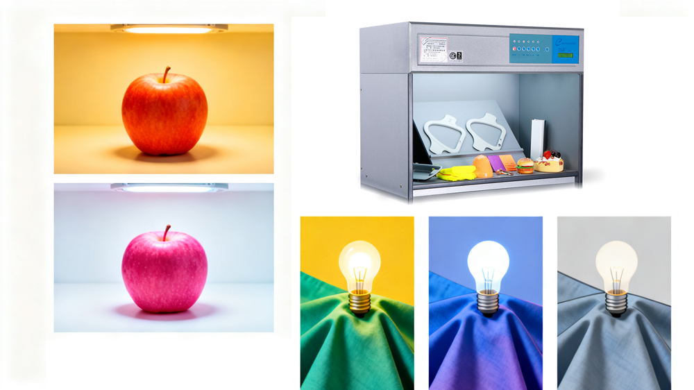 Different colors under different lighting conditions