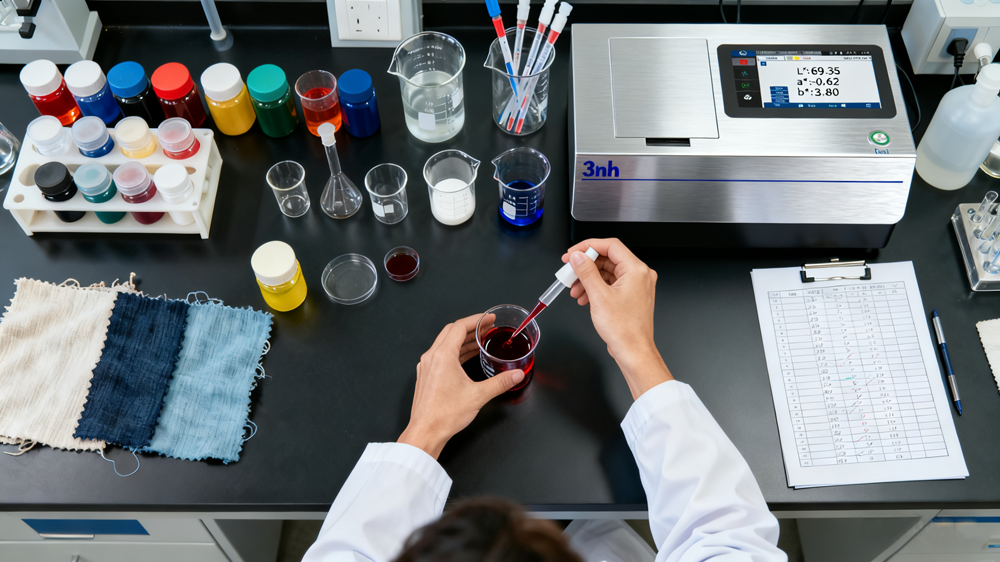 Dye Liquid Color measurement ts4020