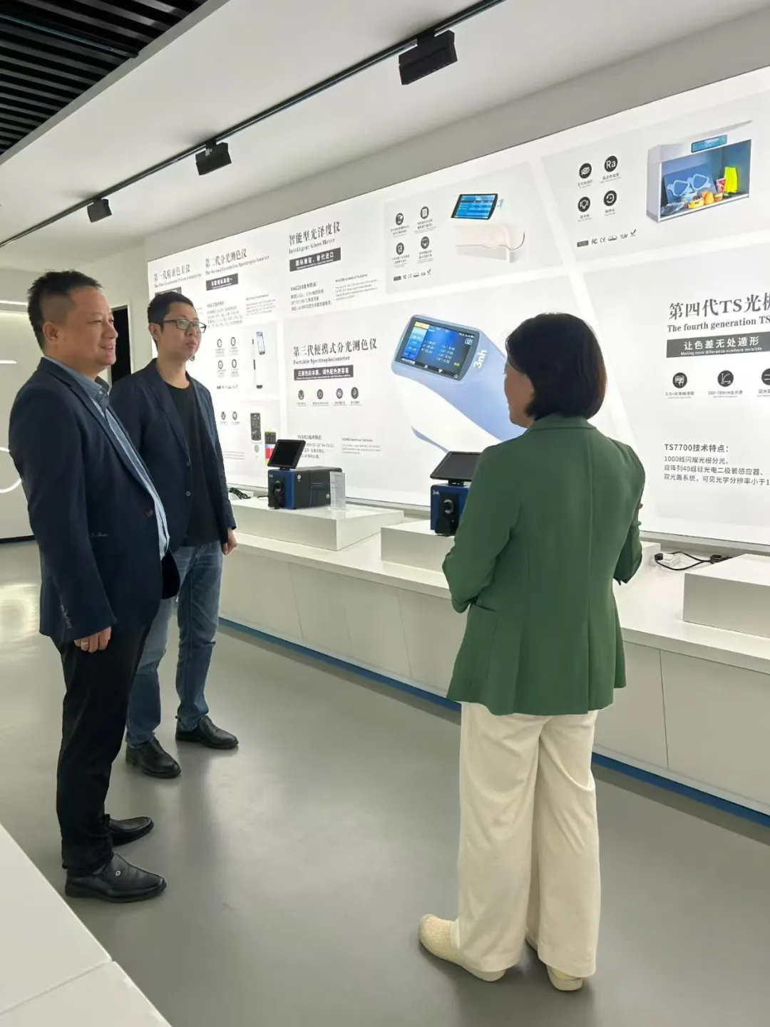 Guangdong Coatings and Inks Industry Association visit 3nh