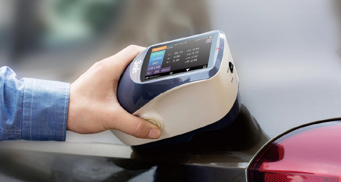 spectrophotometer Measuring automobiles surface color
