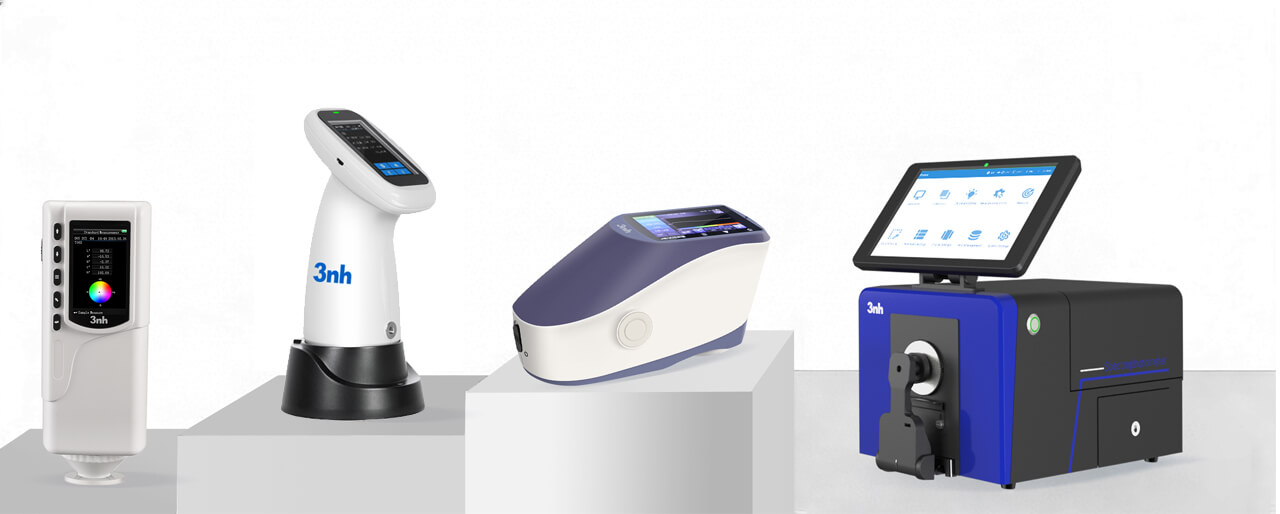 Compare three color measuring devices Colorimeter, Spectrocolorimeter and Spectrophotometer