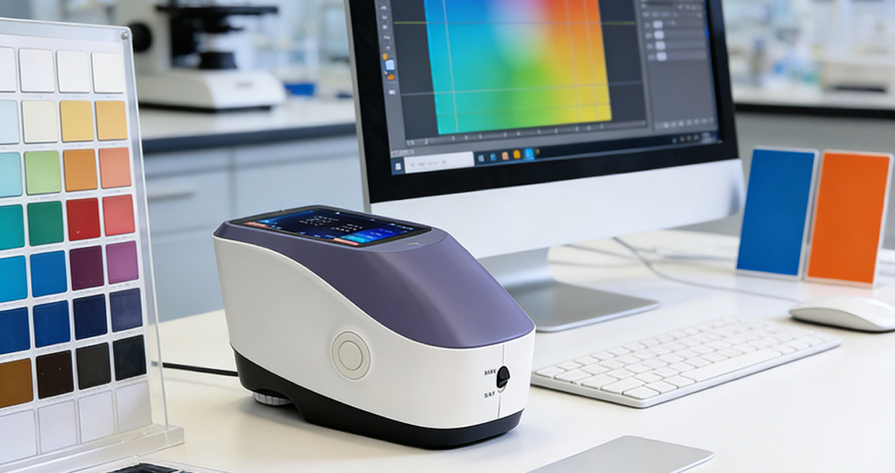 Integrating sphere spectrophotometer colorimeter ys3060 for color management