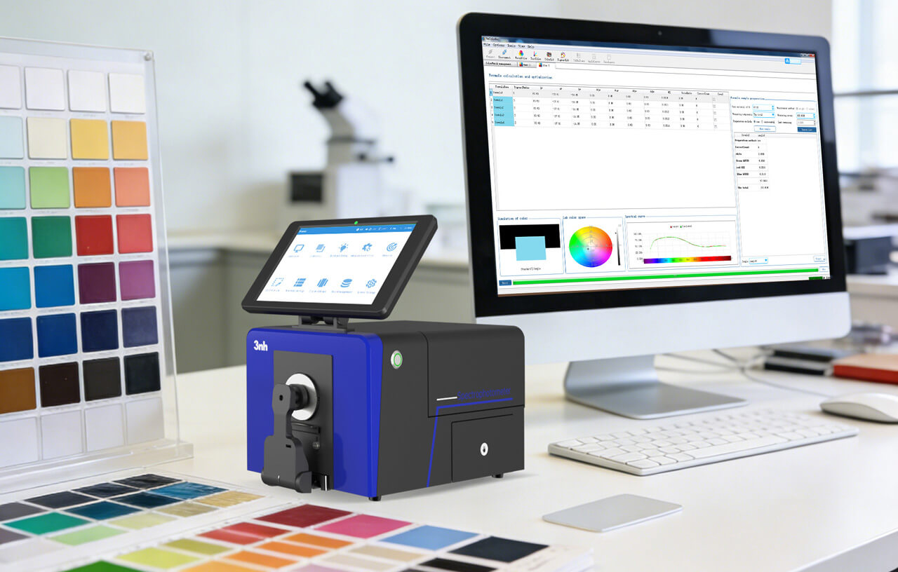 TS8520 laboratory color spectrometer for color management
