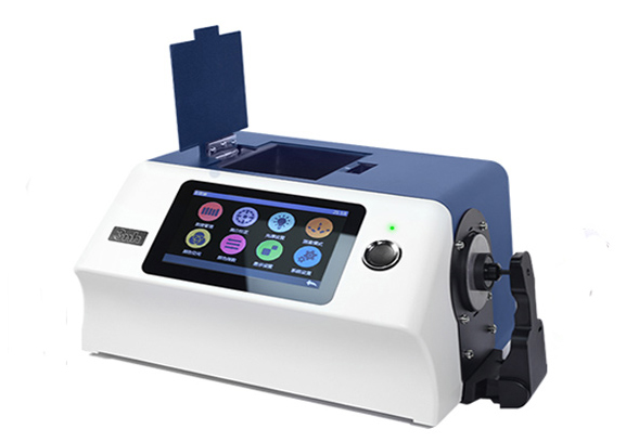 Instrument for measuring the color of mashed potatoes