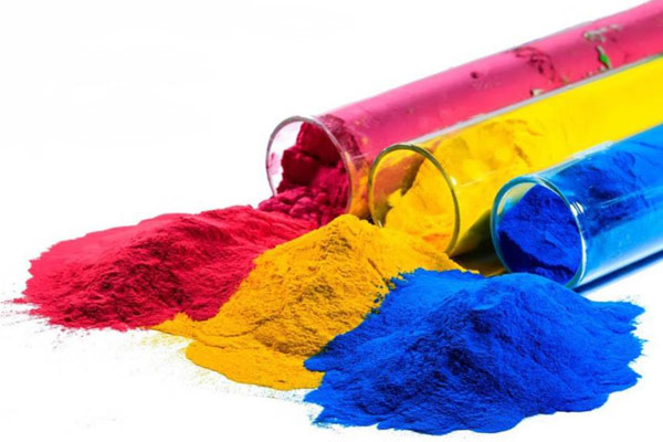 colorful powders