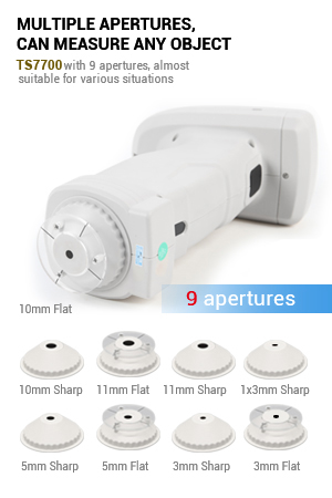multiple apertures ts7700 spectrophotometer